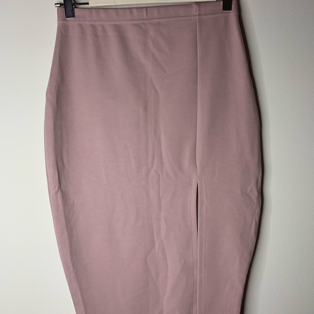 misguided midi skirt with slit